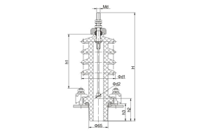 國網高壓套管10kV/100~400A加焊接桿